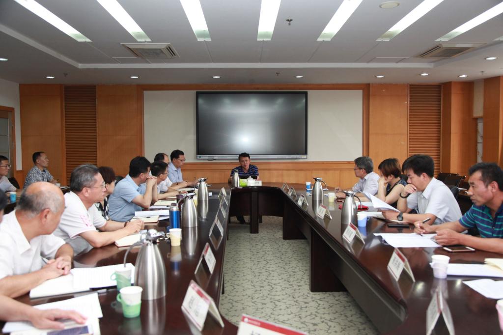迎新工作协调会现场。